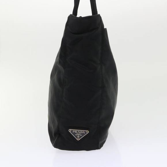 PRADA Tote Bag Nylon Black Auth fm2515 - Picture 4 of 16